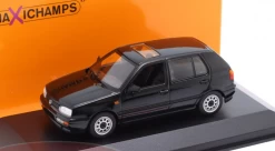 1/43 Minichamps 1997 Volkswagen VW Golf III (Black) Car Model