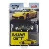 CHASE CAR 1/64 Mini GT Porsche 911 992 Turbo S (Silver With Yellow Wheels) Diecast Car Model -Toy vehicles QQ20230425120523 92409.1682449571