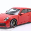 1/18 Minichamps 2021 Porsche 911 (992) Turbo S Coupe Sport Design (Guards Red) Diecast Car Model -Toy vehicles QQ20230502083249 83229.1683041895