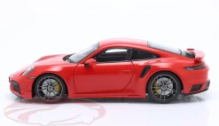1/18 Minichamps 2021 Porsche 911 (992) Turbo S Coupe Sport Design (Guards Red) Diecast Car Model -Toy vehicles QQ20230502083305 19445.1683041899