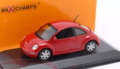 1/43 Minichamps 1998 Volkswagen VW New Beetle (Type 9C) (Red) Car Model