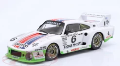 1/18 Modelcar Group 1980 Porsche 935 J #6 3rd DRM Spa Liqui Moly Rolf Stommelen Car Model