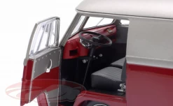 1/18 Schuco Volkswagen VW T1b Bus Lowrider (Red & Grey) Diecast Car Model -Toy vehicles QQ20230517071211 95509.1684360063