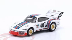 1/87 Schuco 1976 Porsche 935 #40 4th 24h LeMans Martini Racing Porsche System Rolf Stommelen, Manfred Schurti Car Model