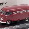 1/43 Minichamps 1963 Volkswagen VW T1 Transporter Porsche (Red) Car Model -Toy vehicles QQ20230619200511 71651.1687230370