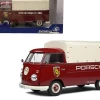 1/18 Solido 1950 Volkswagen VW T1 Pick-Up Porsche Service (Red) Diecast Car Model -Toy vehicles QQ20230702052853 75113.1688300957