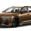 1/43 Minichamps Audi RS6 RS 6 Avant C8 (Brown Metallic) Car Model -Toy vehicles QQ20230713150924 81623.1689286220