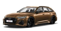 1/43 Minichamps Audi RS6 RS 6 Avant C8 (Brown Metallic) Car Model