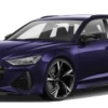 1/43 Minichamps Audi RS6 RS 6 Avant C8 (Violet Metallic Purple) Car Model -Toy vehicles QQ20230713151734 68416.1689286686
