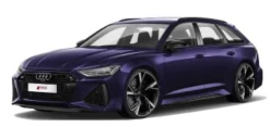 1/43 Minichamps Audi RS6 RS 6 Avant C8 (Violet Metallic Purple) Car Model