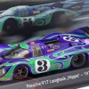 1/43 Dealer Edition 1970 Porsche 917 LH Hippie #3 2nd 24h LeMans Martini International Racing Gérard Larrousse, Willi Kauhsen Car Model -Toy vehicles QQ20230717094255 90336.1689612223
