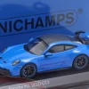 1/64 Minichamps 2021 Porsche 911 (992) GT3 (Shark Blue) Car Model -Toy vehicles QQ20230726082253 34035.1690385020