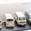 1/43 Schuco 4-Car Set Volkswagen VW Camping Bus T1 / T2 / T3 / T4 Car Model