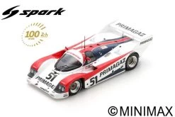 1/43 Spark Porsche 962 C No.51 24H Le Mans 1991 P. Yver - O. Altenbach - J. Lässig Car Model