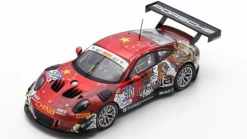 SPARK 1/43 Porsche 911 GT3 R No.910 FIA GT Nations Cup Bahrain 2018 Team China - Herberth Motorsport L. Chao - Y. Hongli