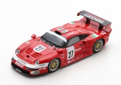 SPARK 1/43 Porsche 911 GT1 No.27 8th 24H Le Mans 1997 C. Pescatori - P-L. Martini - A. Herrmann