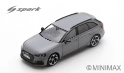 SPARK 1/43 Audi RS 4 2018 Nardo Grey