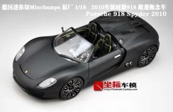 1/18 Minichamps Porsche 918 Convertible (Matte Black) Diecast Car Model -Toy vehicles T236rxXiXbXXXXXXXX 15876449 zps60bba8a3 55878.1397363835