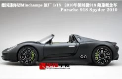 1/18 Minichamps Porsche 918 Convertible (Matte Black) Diecast Car Model -Toy vehicles T2ptJLXiXdXXXXXXXX 15876449 zpsa303f4c7 13480.1397363835