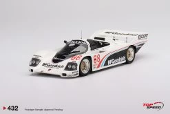 1/18 Top Speed Porsche 962 #68 BFGoodrich 1986 IMSA Road America 500 Miles Resin Car Model