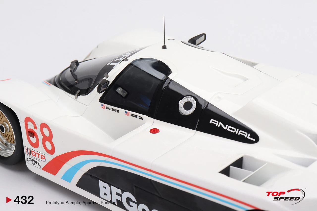 1/18 Top Speed Porsche 962 #68 BFGoodrich 1986 IMSA Road America 500 Miles Resin Car Model 7 1/18 Top Speed Porsche 962 #68 BFGoodrich 1986 IMSA Road America 500 Miles Resin Car Model - Image 5