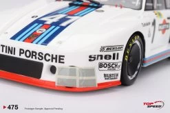 1/18 Top Speed 1977 Porsche 935/77 #41 Martini Racing Le Mans 24 Hrs. Car Model -Toy vehicles TS0475 4 94075.1678995337