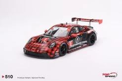 1/18 Top Speed Porsche 911 GT3 R #9 GTD PRO Pfaff Motorsports IMSA 2023 Sebring 12 Hrs. Winner Car Model