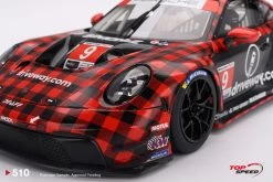 1/18 Top Speed Porsche 911 GT3 R #9 GTD PRO Pfaff Motorsports IMSA 2023 Sebring 12 Hrs. Winner Car Model -Toy vehicles TS0510 4 07577.1689982687