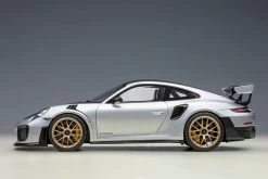 1/18 AUTOart Porsche 911 (991.2) GT2 RS Weissach Package (GT Silver) Car Model -Toy vehicles aa78174c 13852.1656429654