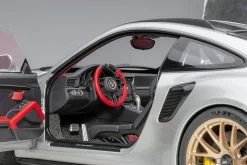1/18 AUTOart Porsche 911 (991.2) GT2 RS Weissach Package (GT Silver) Car Model -Toy vehicles aa78174g 54869.1656429654
