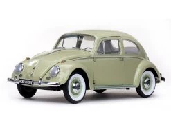 1/12 Sunstar 1950 Volkswagen VW Beetle Saloon (Beryl Green) Diecast Car Model
