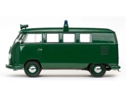 1/12 Sunstar 1956 Volkswagen VW T1 Police Van (Green) Diecast Car Model -Toy vehicles image3 392 33289.1617565084