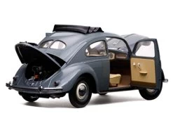 DEFECT 1/12 Sunstar 1950 Volkswagen VW Beetle Saloon (Grey) Diecast Car Model -Toy vehicles image4 413 31168.1654788185