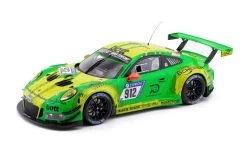 1/18 IXO Porsche 911 (991) GT3 R #912 Winner 24h Nürburgring 2018 Manthey Grello Car Model
