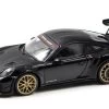 1/43 Minichamps Porsche 911 (991 II) GT3 RS MR Manthey Racing (Black With Golden Rims) Car Model