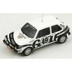1/43 Volkswagen Golf Diesel,No.49, Monte Carlo Rally 1978 J. Kleint - A. Hansch Model Car By Spark