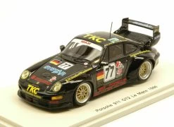 1/43 Porsche 911 GT2 N.77 Le Mans 1996 T. Suzuki - G. Kuster - M. Jurasz Model Car By Spark