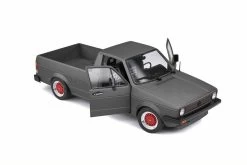 1/18 Solido 1982 Volkswagen VW Caddy MK1 Custom II (Matte Dark Grey) Diecast Car Model -Toy vehicles s l1600 1 31393.1651863239