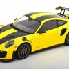 1/18 Minichamps 2018 Porsche 911 (991.2) GT2 RS Weissach Package (Racing Yellow With Silver Rims) Car Model -Toy vehicles s l1600 4 42372.1648606762