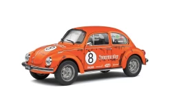 1/18 Solido 1974 Volkswagen VW 1303 #8 Beetle Jägermeister Tribute (Orange) Diecast Car Model