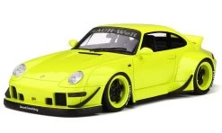 1/18 GT Spirit GTSpirit Porsche 911 993 RWB Duck Tail (Citron Yellow) Resin Car Model