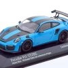 1/43 Minichamps 2018 Porsche 911 (991.2) GT2 RS Weissach Package (Miami Blue With Black Wheels) Car Model Limited 222 Pieces -Toy vehicles s l1600 24135.1653768277