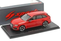 SPARK 1/43 Audi RS 4 RS4 Avant 2018 Misano Red
