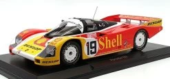 1/18 Norev Porsche 962C #19 6th 24h LeMans 1988 Porsche AG Car Model