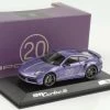 1/43 Dealer Edition Porsche 911 Turbo S China 20th Anniversary Edition (Violet Blue Metallic) Car Model -Toy vehicles s l1600 63744.1648613146