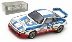 SPARK 1/43 Porsche 930 No.123 24H Le Mans 1984 J-M. Alméras - J. Alméras - T. Winters Car Model