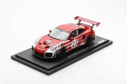 1/18 Dealer Edition Porsche 911 (991.2) GT2 RS CS Club Sport Salzburg Red #23 Porsche Leipzig Race Taxi Resin Car Model