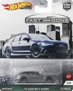 1/64 Hot Wheels 2017 Audi RS6 Avant Car Model