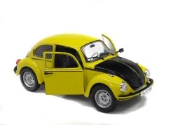 1/18 Solido 1973 Volkswagen VW Käfer 1303 GSR (Yellow With Black Hood) Diecast Car Model -Toy vehicles s1800510 volkswagen beetle 1303 gsr 2nd edition 1974 08 63204.1651869825