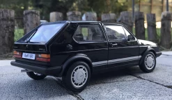 1/18 Welly Volkswagen VW Golf 1 Golf I GTI 1st Generation (MK1/A1, Typ 17; 1974–1983) (Black) Diecast Car Model -Toy vehicles sss 69199.1567450267